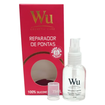 Reparador De Pontas 100% Silicone Capilar Wu 35ml