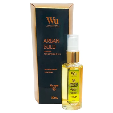 Reparadores De Pontas Argan Gold Wu 30ml