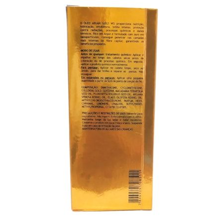 Reparadores De Pontas Argan Gold Wu 30ml