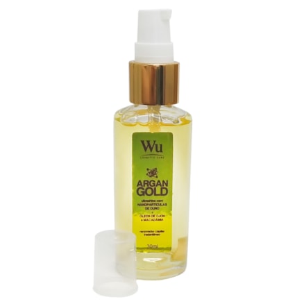 Reparadores De Pontas Argan Gold Wu 30ml