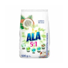 Sabão Pó Ala Flores Coco Limpeza Profunda 500g
