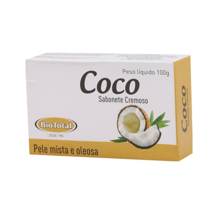 Sabonete Biototal Coco 100g