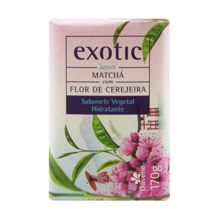 Sabonete Davene Exotic Base Vegetal Japan Matchá 170g