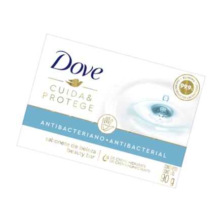 Sabonete Dove Antibacteriano Cuida & Protege Hidratante 90g