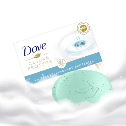 Sabonete Dove Antibacteriano Cuida & Protege Hidratante 90g