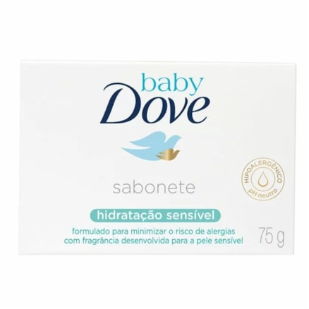 Sabonete Dove Baby Hidratação Sensível Ph Neutro 75g