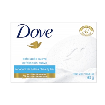 Sabonete Dove Esfoliante 90g