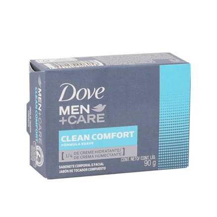 Sabonete Dove Men Care Clean Comfort Hidratante 90g