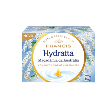 Sabonete Francis Hydratta Branco Macadâmia 90g