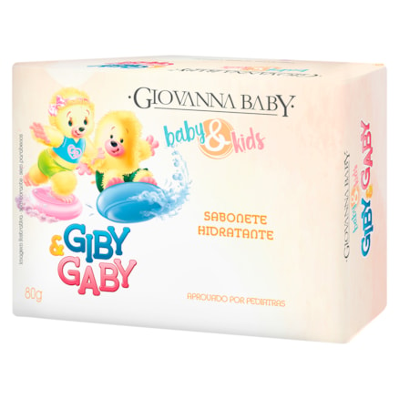 Sabonete Giby E Gaby Baby Hidratante 80g