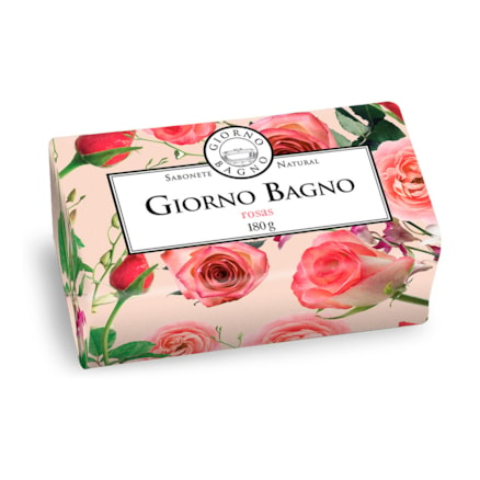 Sabonete Giorno Bagno Rosas Da BuLGária Hidratante 180g