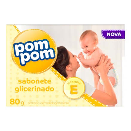 Sabonete Glicerinado Pom Pom Baby 80g