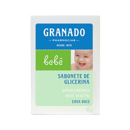 Sabonete Granado Bebê Erva Doce 90g