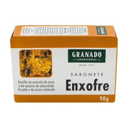 Sabonete Granado Enxofre Antisséptico Controle Da Acne 90g