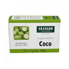 Sabonete Granado Tratamento Coco Controle Oleosidade 100g