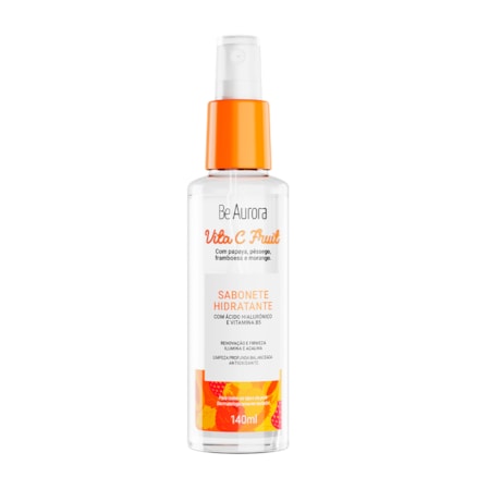 Sabonete Hidratante 140ml + Esfoliante Renovador 75g + Elixir Noturno Be Aurora Vita C Fruit 30ml