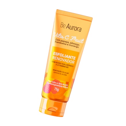 Sabonete Hidratante 140ml + Esfoliante Renovador 75g + Elixir Noturno Be Aurora Vita C Fruit 30ml