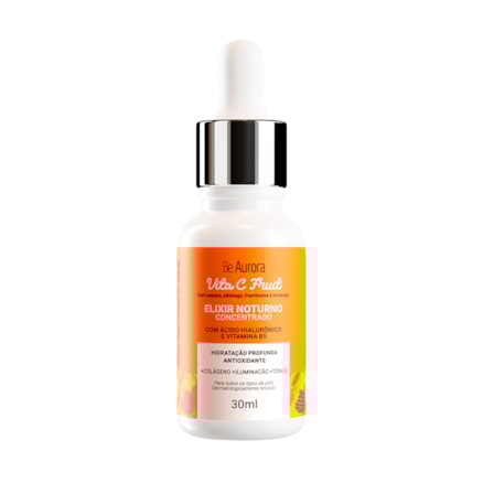 Sabonete Hidratante 140ml + Esfoliante Renovador 75g + Elixir Noturno Be Aurora Vita C Fruit 30ml