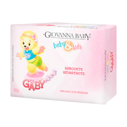 Sabonete Hidratante Giovana Baby Rosa 80g