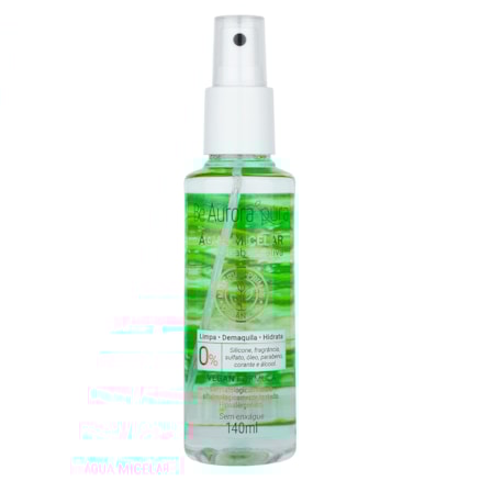 Sabonete Hidratante Vitamina B5 + Esfoliante Renovador + Água Micelar BeAurora Pura Babosa Ativa