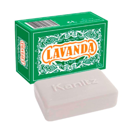 Sabonete Kanitz Lavanda Floral Refrescante Hidratante 100g