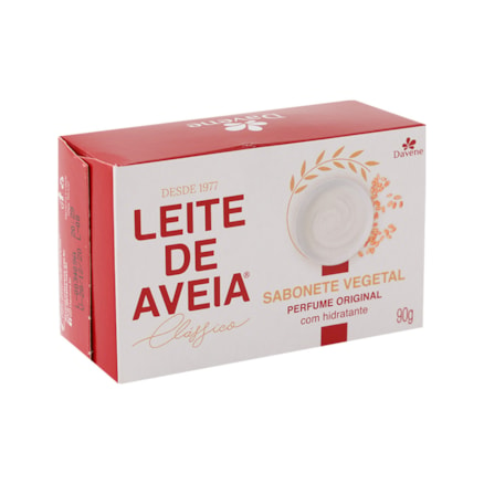 Sabonete Leite De Aveia Davene Clássico Perfume Original 90g