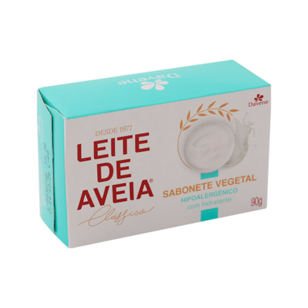 Sabonete Leite De Aveia Davene Hipoalergênico 90g