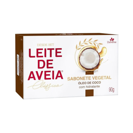 Sabonete Liete De Aveia Davene Óleo De Coco 90g