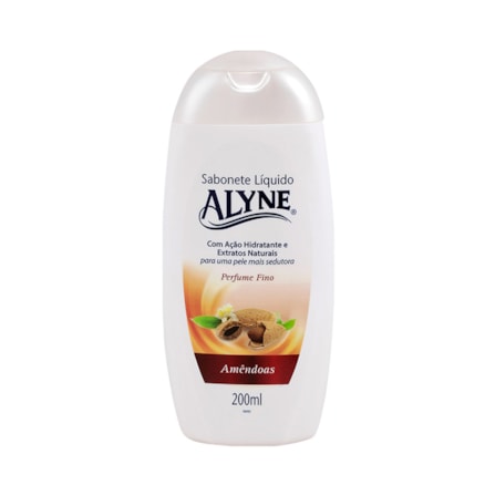 Sabonete Líquido Alyne Amêndoas Perfume Fino 200ml