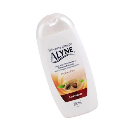 Sabonete Líquido Alyne Amêndoas Perfume Fino 200ml