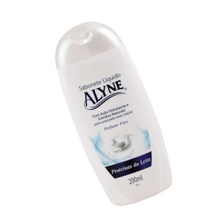 Sabonete Líquido Alyne Proteína Leite Extrato Natural 200ml