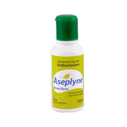 Sabonete Líquido Aseplyne Erva Doce Proteção Natural 100ml