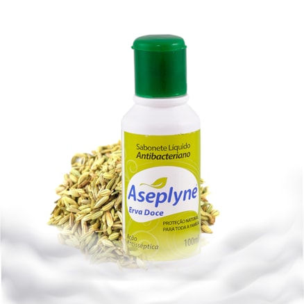 Sabonete Líquido Aseplyne Erva Doce Proteção Natural 100ml