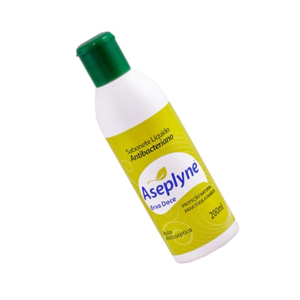 Sabonete Líquido Aseplyne Erva Doce Proteção Natural 200ml