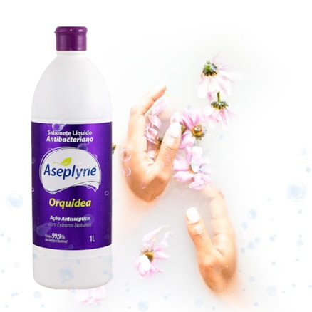 Sabonete Líquido Aseplyne Orquídea 1L