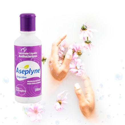 Sabonete Líquido Aseplyne Orquídea Proteção Natural 200ml