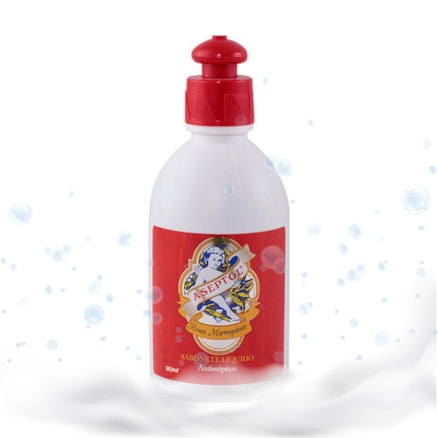 Sabonete Líquido Aseptol Rosas Marroquinas 90ml