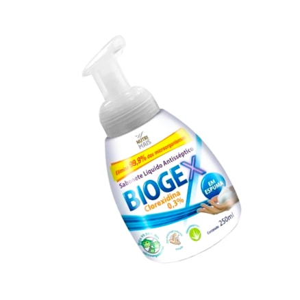 Sabonete Líquido Biogex Espuma Hipoalergênico 250ml