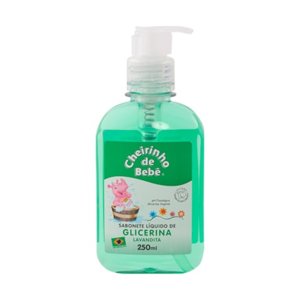 Sabonete Líquido Cheirinho De Bebê Lavandita 250ml