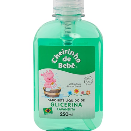 Sabonete Líquido Cheirinho De Bebê Lavandita 250ml