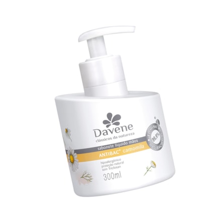 Sabonete Líquido Davene Camomila Frescor Suavidade 300ml