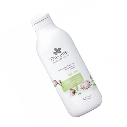 Sabonete Líquido Davene Classic Algodão Hidratante 300ml