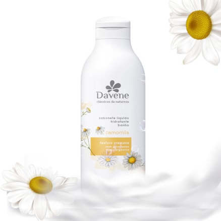 Sabonete Líquido Davene Classic Camomila Hidratante 300ml