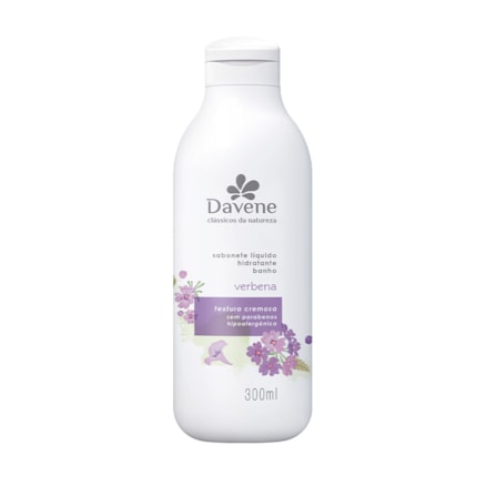 Sabonete Líquido Davene Classic Verbena Hidratante 300ml