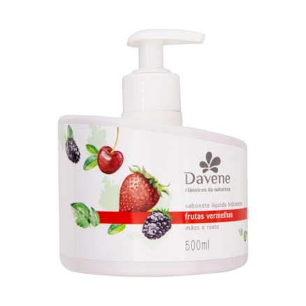 Sabonete Líquido Davene Frutas Vermelhas 500ml