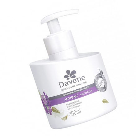 Sabonete Líquido Davene Verbena Frescor Suavidade 300ml