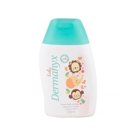 Sabonete Líquido Dermanix Baby Fragrância Leve Suave 100ml