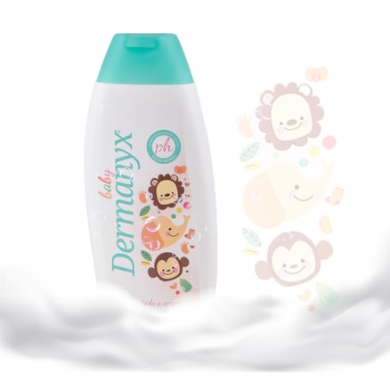 Sabonete Líquido Dermanix Baby Fragrância Leve Suave 200ml