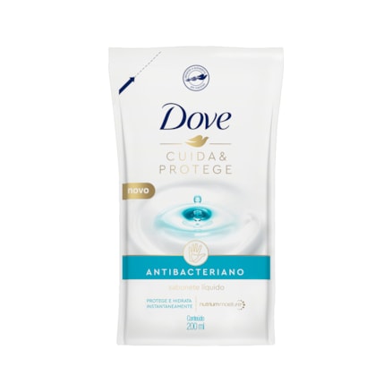 Sabonete Líquido Dove Antibacteriano Refil 200ml