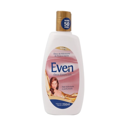 Sabonete Líquido Even Óleos Rosas E Vanilla Hidratante 250ml